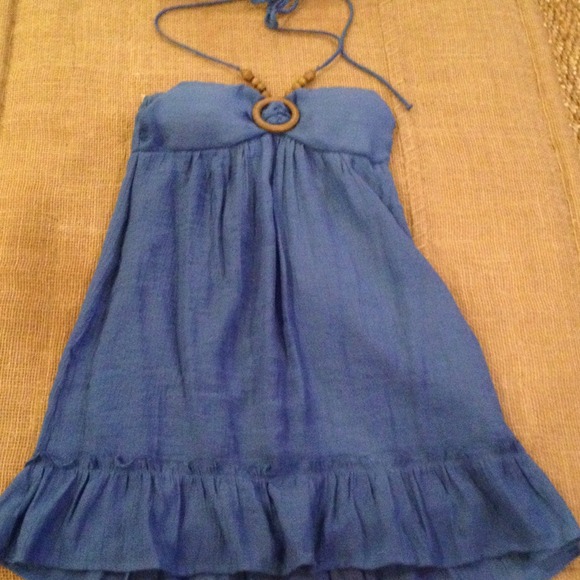 Blue dress