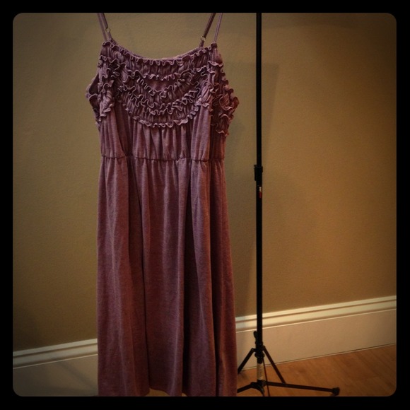 Eloise anthropologie ruffle dress Sz 4