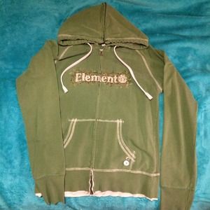 Olive Green Element Zip-Up