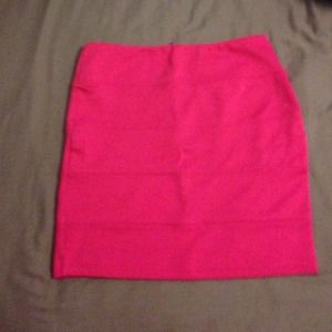 Pink skater skirt