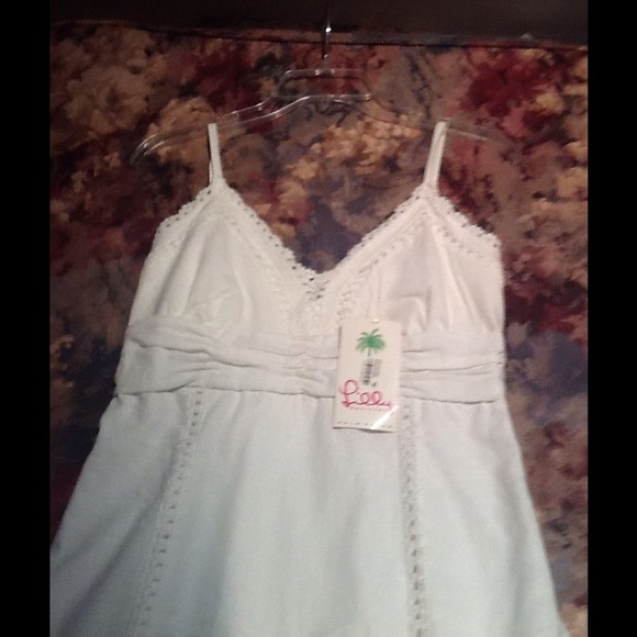 Lily p white dress