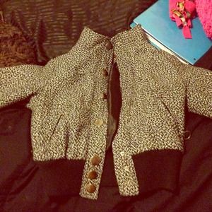 Thick button up coat ! Never worn