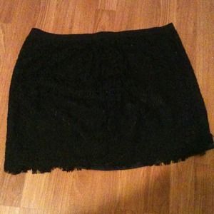 Flirty Black Lace Mini