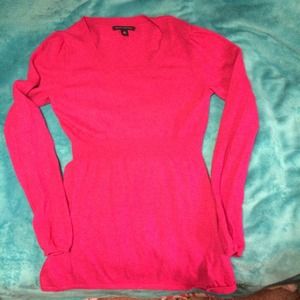 Magenta Babydoll sweater