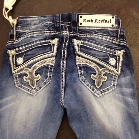 Nwt Womens Rock Revival Jeans Johanna Boot - Picture 3 of 3