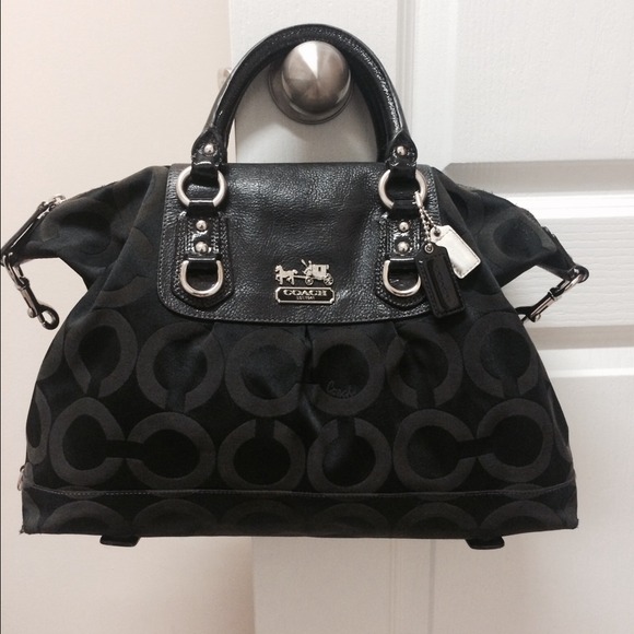 Authentic Coach Handbag - Black