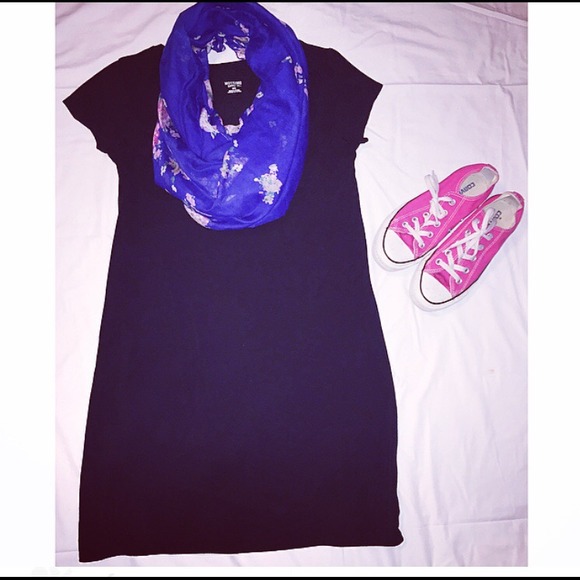 mossimo simple black dress