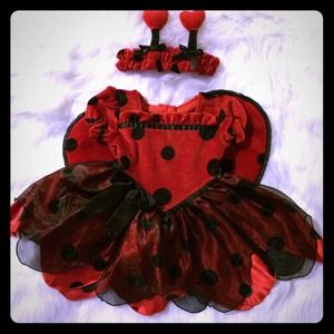 Girl's Lady Bug Costume