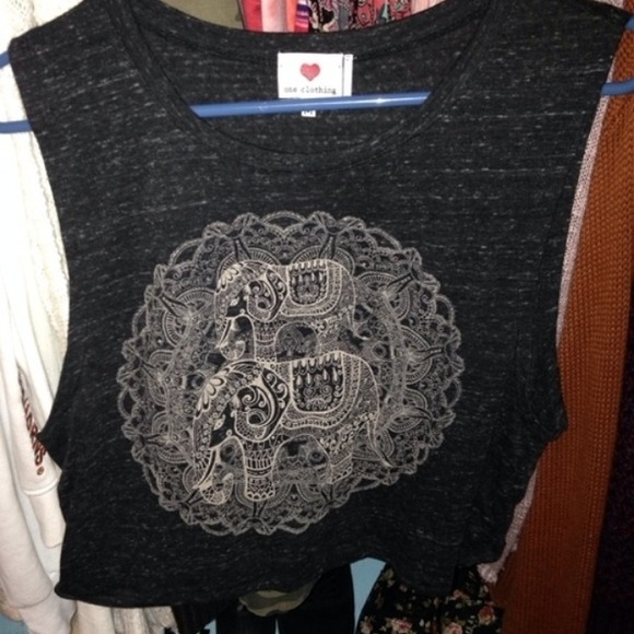 Cropped tank