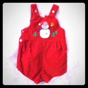 Vintage Snowman Romper