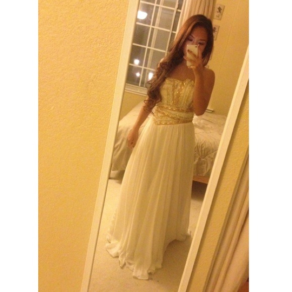 White Prom Dress
