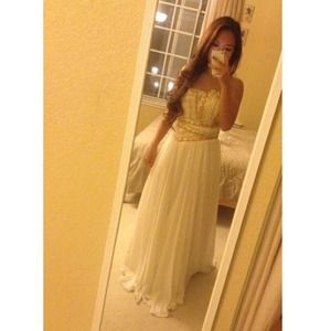 White Prom Dress