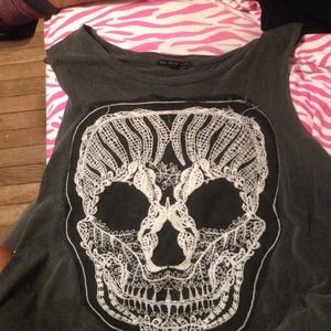 Skull tank top from urban outfitters!