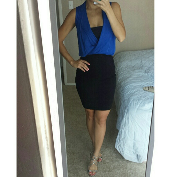 French Connection Dresses & Skirts - French Connection Wrap Front Dress