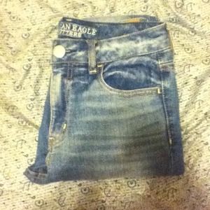 High waist skinny jeans