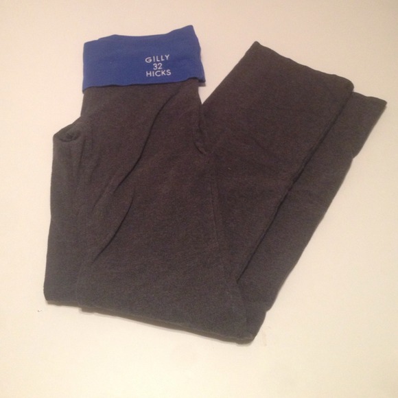 Blue Gilly Hicks Yoga Pants