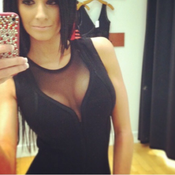 Mesh Bebe dress