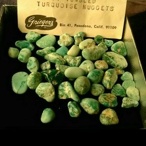 ANTIQUE POLISHED TURQUOISE NUGGETS