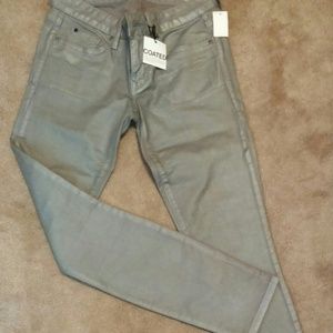 NWT Gap Always Skinny coated jeans. Size 25r