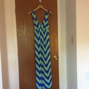 Jcrew chevron maxi