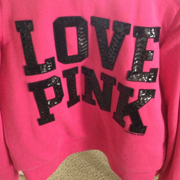 Victorias Secret PINK furry hoodie