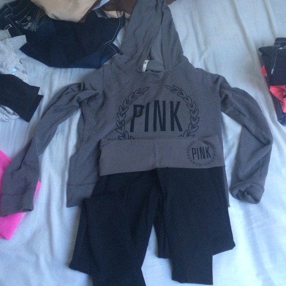 Vs leggings and hoodie