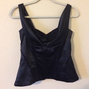 Gorgeous White House Black Market bustier.