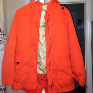 Orange jacket