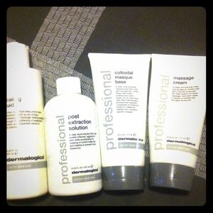 Dermalogica products, skincare items.
