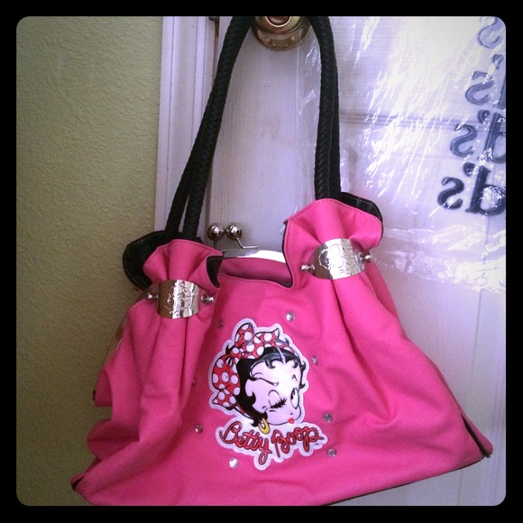 Hot pink BettyBoop Purse