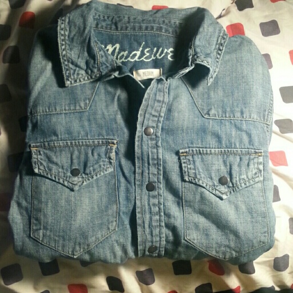 ☆♡ Host Pick ♡☆  Madewell denim longsleeve