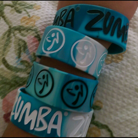 Zumba rubber bracelets