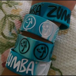 Zumba rubber bracelets
