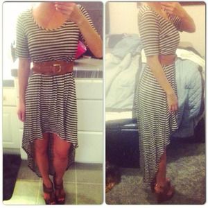 👗 Stripped Hi Low dress 👗
