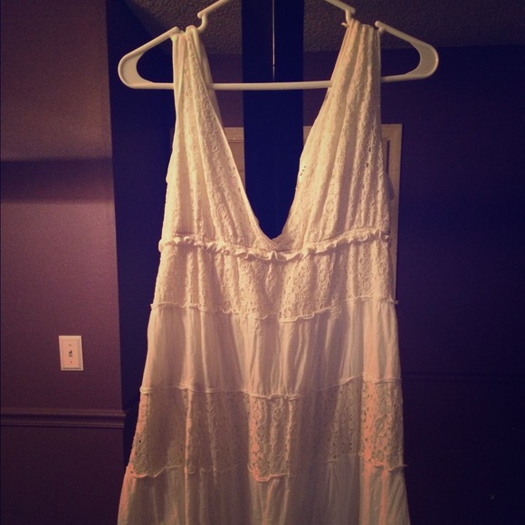 white Islet summer dress