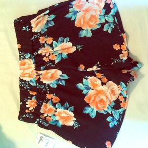 Chiffon shorts