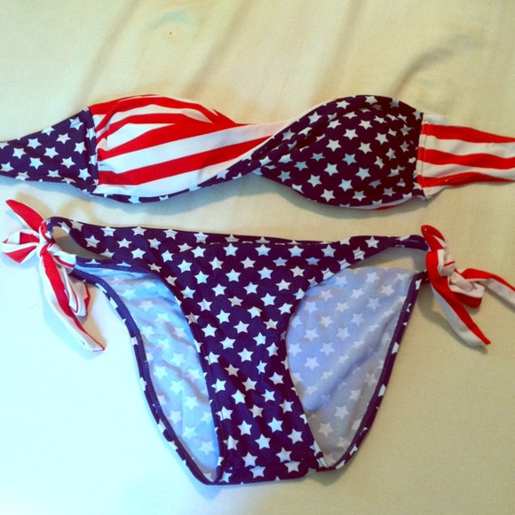 American Flag Bikini
