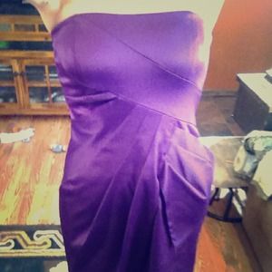 Strapless dress