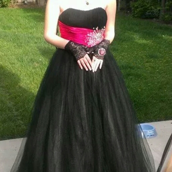 A prom dress