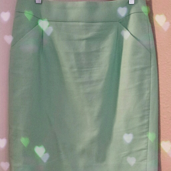 NWOT Tiffany blue pencil skirt