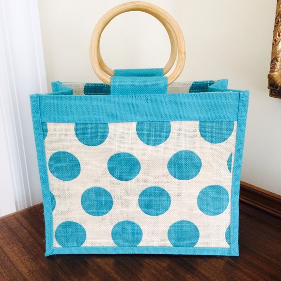 [New] Cute Jute Handbag / Gift bag - Picture 1 of 1