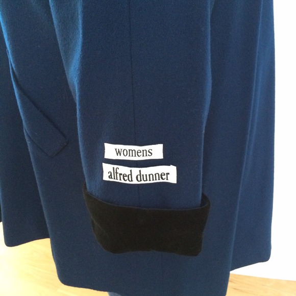 PLUS SIZE ALFRED DUNNER 3/4 Length Wool Coat - Picture 3 of 4