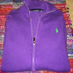 Polo Zip Up Jacket/Sweater