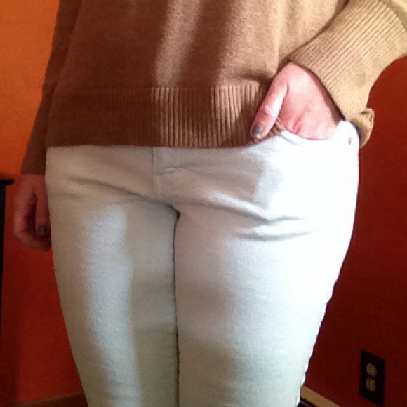 Light blue skinny jeans