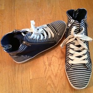 Forever 21 Striped High Tops