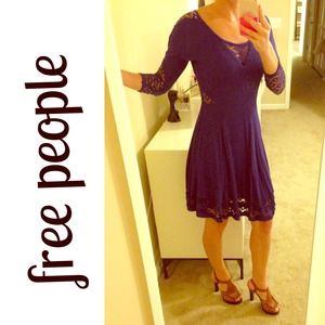 Free People purple Mini Dress 💜