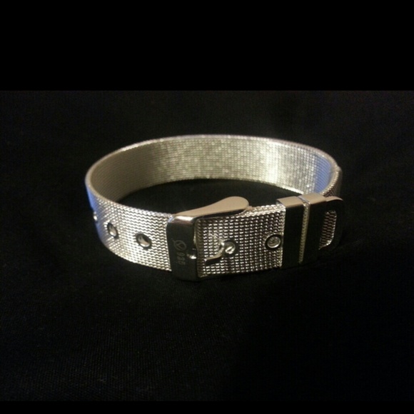 Buckle Braclet, Solid 925 Sterling Silver