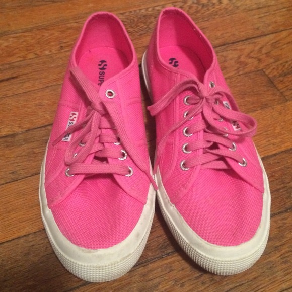 Price drop! Pink Superga sz 8.5