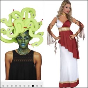 Medusa Costume and Wig