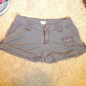 Grey casual summer shorts